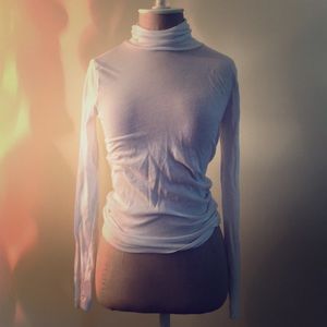 JCrew White Turtleneck